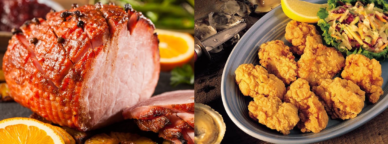 Ham & Oyster Dinner